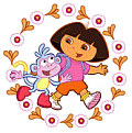 Dora the Explorer coloring pages to print