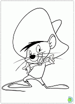 Speedy_Gonzales-ColoringPage-01