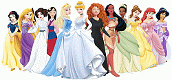 Princesses coloring pages