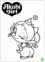 Coloring-Akubi_girl-03
