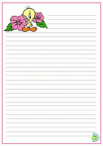 Tweety-WritingPaper-02