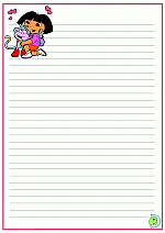 Dora_explorer-WritingPaper-10