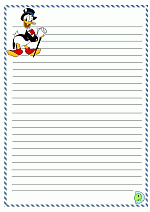 Donald_Duck-WritingPaper-06