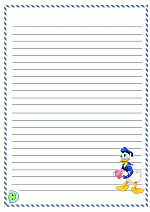 Donald_Duck-WritingPaper-19