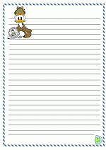 Donald_Duck-WritingPaper-25