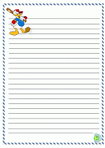 Donald_Duck-WritingPaper-26